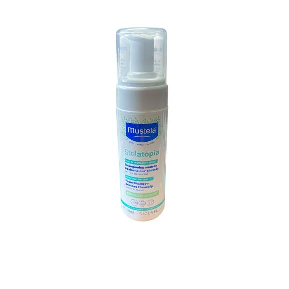 Mustela Mustela Stelatopia Eczema-Prone Skin Foam Shampoo NewBorn & Baby 5.07 oz - Picture 1 of 1